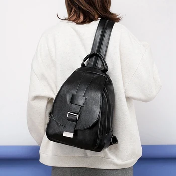 

Casual Women's Backpack Wild Light Bag Chest Bag Outdoor Backpack Shoulder Bag Student School Bag