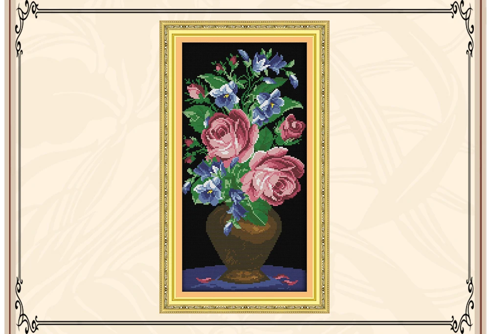 H301-03340-花瓶中的玫瑰5