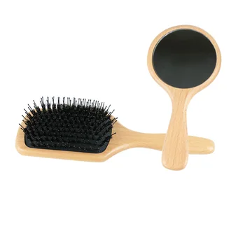 

2PCS Airbag Comb Scalp Massage Cushion Natural Material Massage Comb for Women