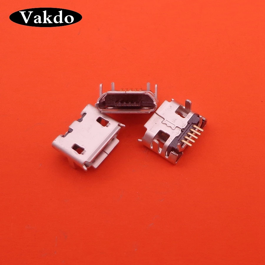 300 шт. Новинка для ASUS memo pad 7 ME172 ME172V Micro mini USB DC зарядный разъем Разъем Порт Разъем маленький бык рога запасные части