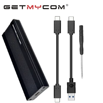 

10Gbps RTL9210 M2 M Key PCIE Hard Drive Disk External Box M2 NVME SSD Enclosure PCI-E M.2 to USB 3.1 Type-C Adapter USB C