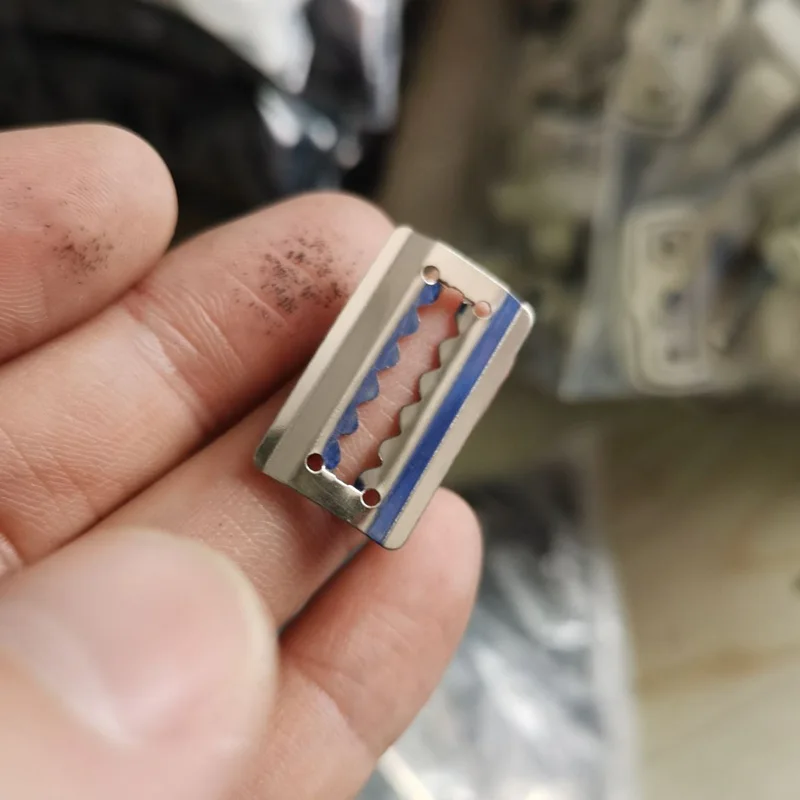 

50 шт профиль зуба металлические застежки клипсы с серебряным покрытием Прокладка фиксаторы