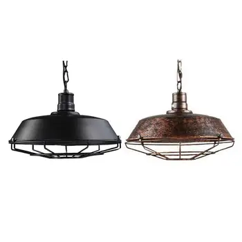 

Vintage Pendant Lights Glass Pendant Lamps Loft Industrial Hang Lamp 2Color Lamparas De Techo Colgante Modern Lustre Pendent