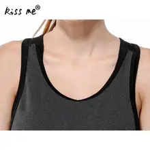 Дышащие Рубашки для бега без рукавов жилеты для бега Ложные из двух частей Тренажерный Зал Фитнес Спортивная одежда женский спортивный костюм