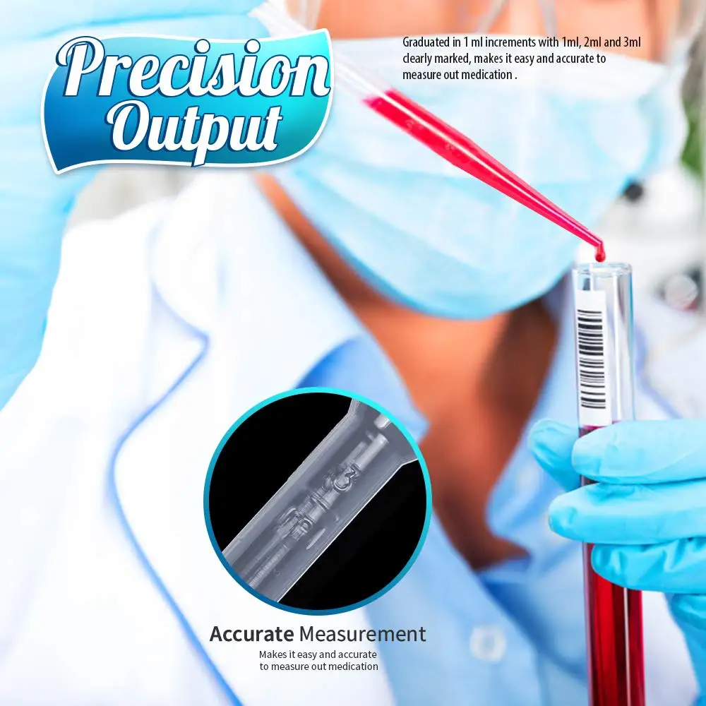15Pcs/3ML Pipettes, Plastic Dropper Essential Oil Transfer Pipettes Disposable Liquid Eye Dropper for Lab