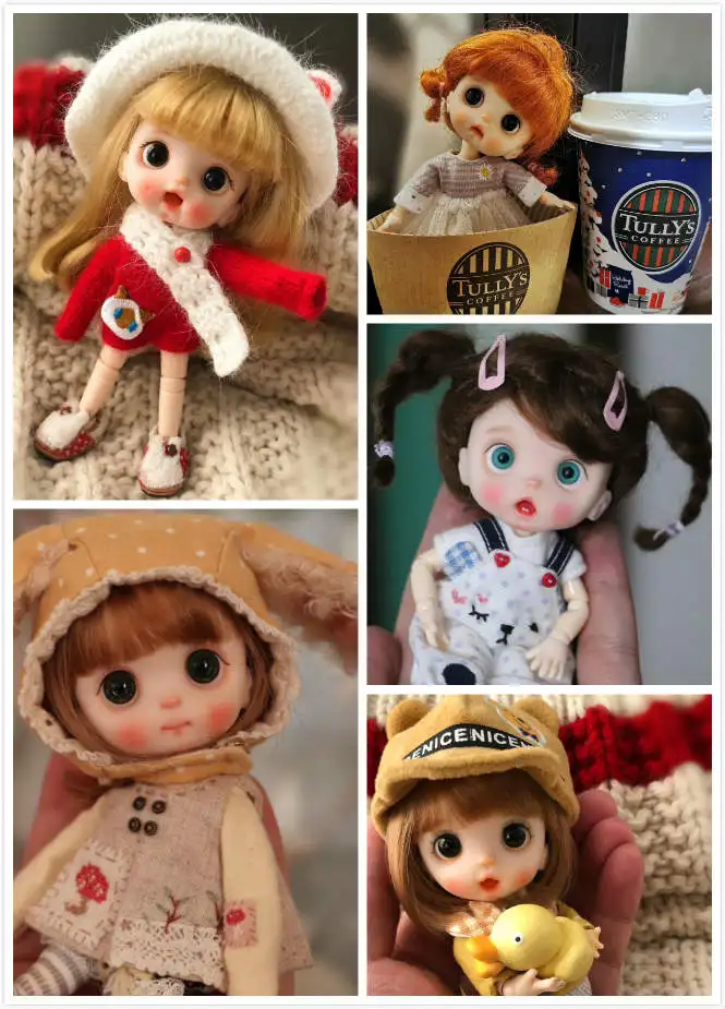 OB11 doll customization 1/8 BJD dolls OB DIY polymer clay 20191216 | Игрушки и хобби