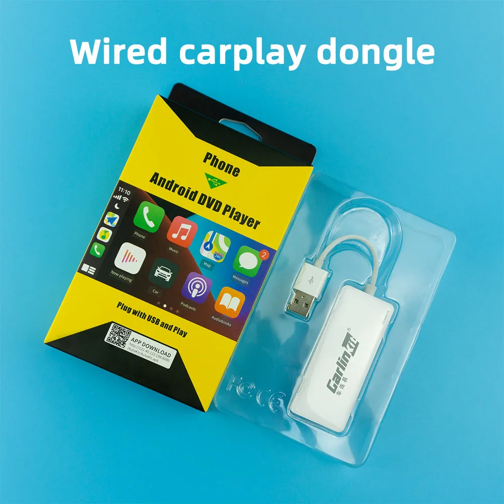 USB-ключ CarLink для Android автомобильный радиоприемник с навигацией Gps Apple Carplay модуль IOS