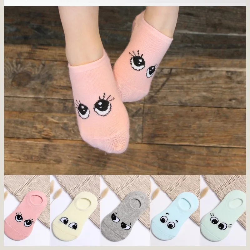 

2020 CHILDREN'S Socks Season 3-5-7-9-Year-Old 6 Girls GIRL'S Boy Kids Low-Cut No-show Socks BOY'S Thin winter