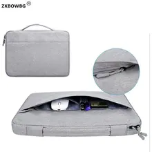 Портфель, сумка для ноутбука, рукав 13,3, 14, 15, 15,6 дюймов, сумка для ноутбука Macbook Air Pro 11, 13, 15, Dell, Asus, hp, acer, водонепроницаемая