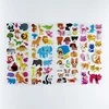 8 Sheets/Set Waterproof Cartoon Zoo Animals Stickers Kids Notebook Decoration Scrapbook Sticker Toy For Children Boys Girls 3