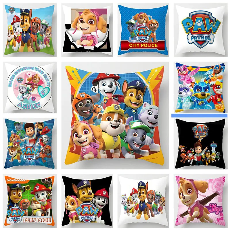 Paw Patrol Cartoon child Chase Marshall Skye Pillowcase Sleeping
