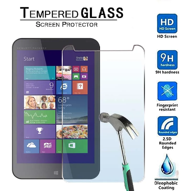 

For HP Stream 7-9H Premium Tablet Tempered Glass Screen Protector Film Protector Guard Cover