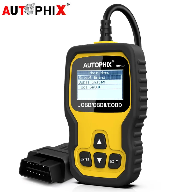Autophix OM127 OBD2 сканер данных считыватель кода JOBD для японских автомобилей EOBD OBD 2