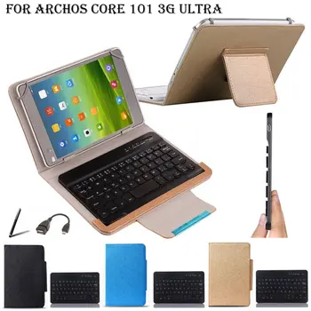 

Wireless Bluetooth Keyboard Case For archos core 101 3g ultra Keyboard Language Layout Customize +2 Gifts