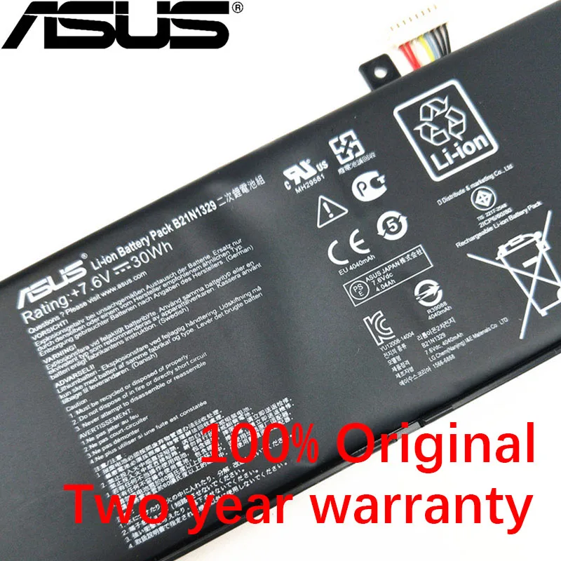 ASUS оригинальные 4100 мА/ч, B21-N1329 B21N1329 для ASUS Ultrabook X553MA X553M D553MA F553M F553MA X453 X453MA 0B200-00840000