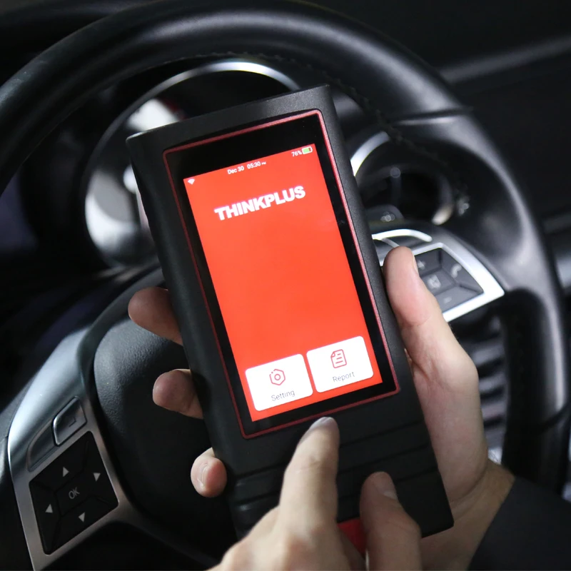 US $459.00 Thinkcar Thinkplus OBDII Code Reader 12V Cars Auto Scanner Data Stream VIN Scan OBD2 Diagnostic Tool PK X431 V Pro Mini Diagun