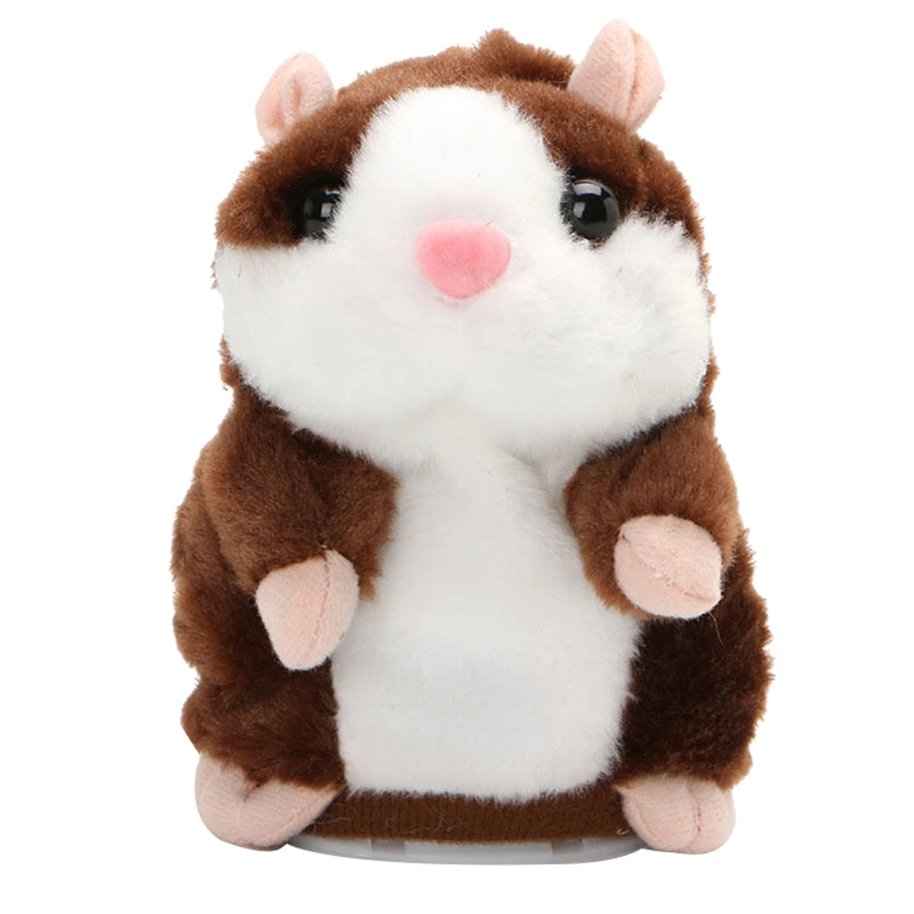 Cute Plush Talking Nodding Hamster Toy Speech Recorder Mimicry Repeat Your Words, a Great Kids Girls Gift Cute Plush Talking Nodding Hamster Toy Speech Recorder Mimicry Repeat Your Words, a Great Kids Girls Gift