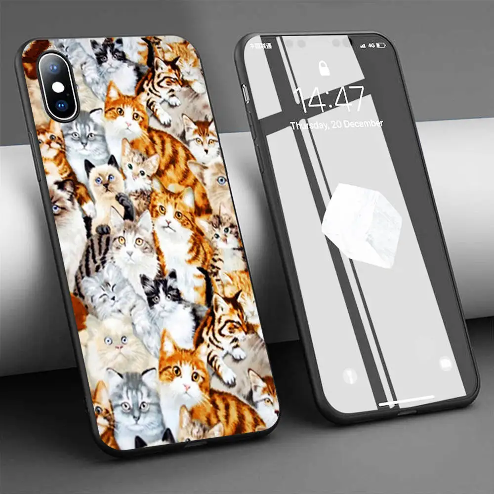 Мягкий силиконовый чехол для телефона iPhone 11 Pro Max X 5S 6 6S XR XS 7 8 Plus | Мобильные