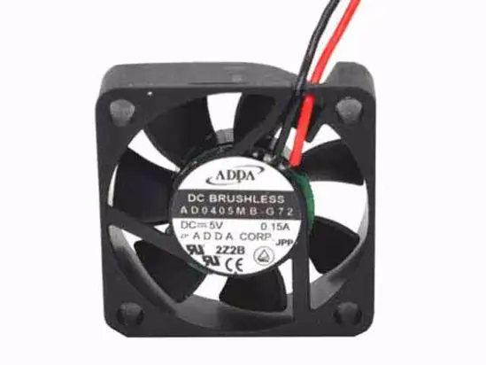 

Охлаждающий вентилятор для сервера ADDA AD0405MB-G72 S DC 5V 0.15A 40x40x10 мм