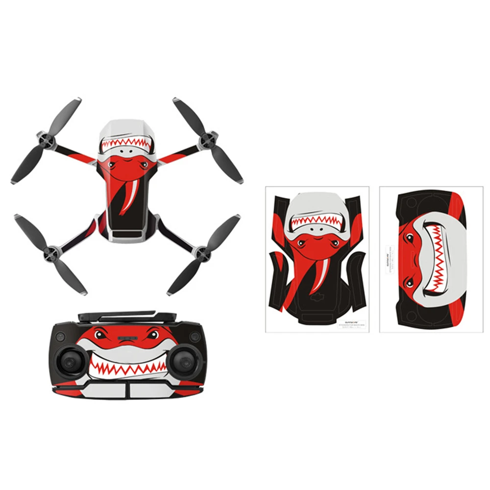 Buy Waterproof Stickers PVC Protective Film Decal for Mavic Mini Colorful Full Cover Sticker for DJI Mavic Mini Drone Accessories