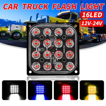 

Discount! 12V-24V 48W Square LED Side light Bar Flood Beam Offroad Driving Lights Spot LED Light Wholesale Quick delivery CSV