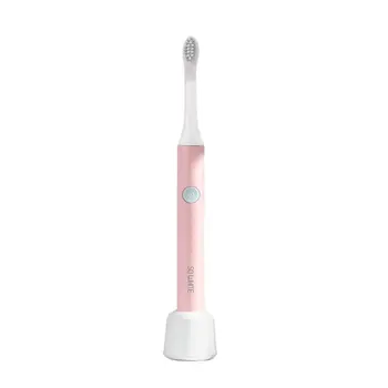 

SO WHITE Rechargeable Electric Sonic Toothbrush Plastic USB Rechargeable Tooth Teeth Brush Deep Cleaning 1pcs