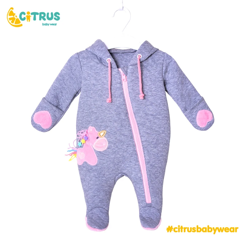 

CITRUS Newborn Baby Boy Girls Clothing Plaid Cotton Romper Full Sleeve Jumpsuit Outfit Clothes Cute Cartoon Unicorn Baby Costume