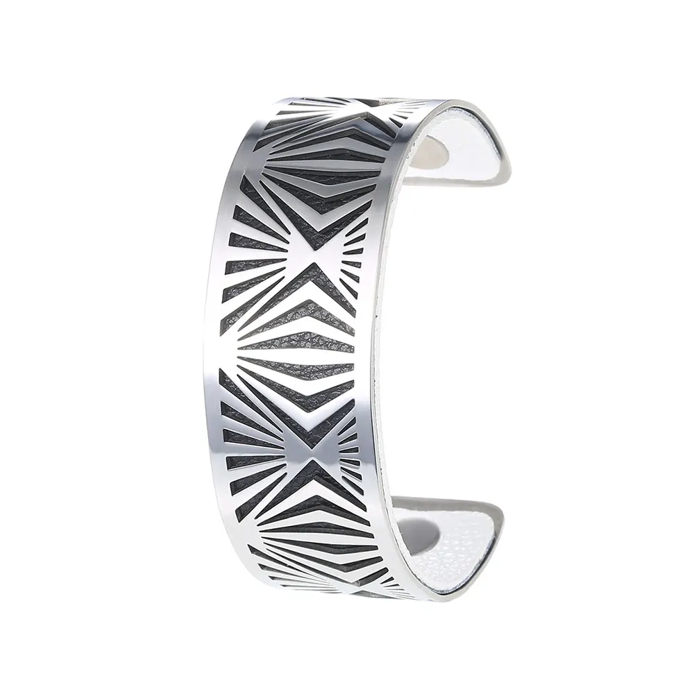 Cremo DIY простой браслет Argent манжеты браслеты Manchette Femme Bijoux регулируемые браслеты для женщин сменный кожаный ремешок - Окраска металла: 012