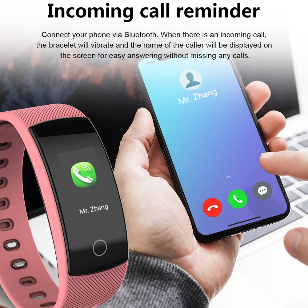 QS80PLUS Bluetooth спортивные Смарт-часы для мужчин и женщин Смарт-часы фитнес-трекер Электроника Смарт-часы Смарт-браслет для Android IOS