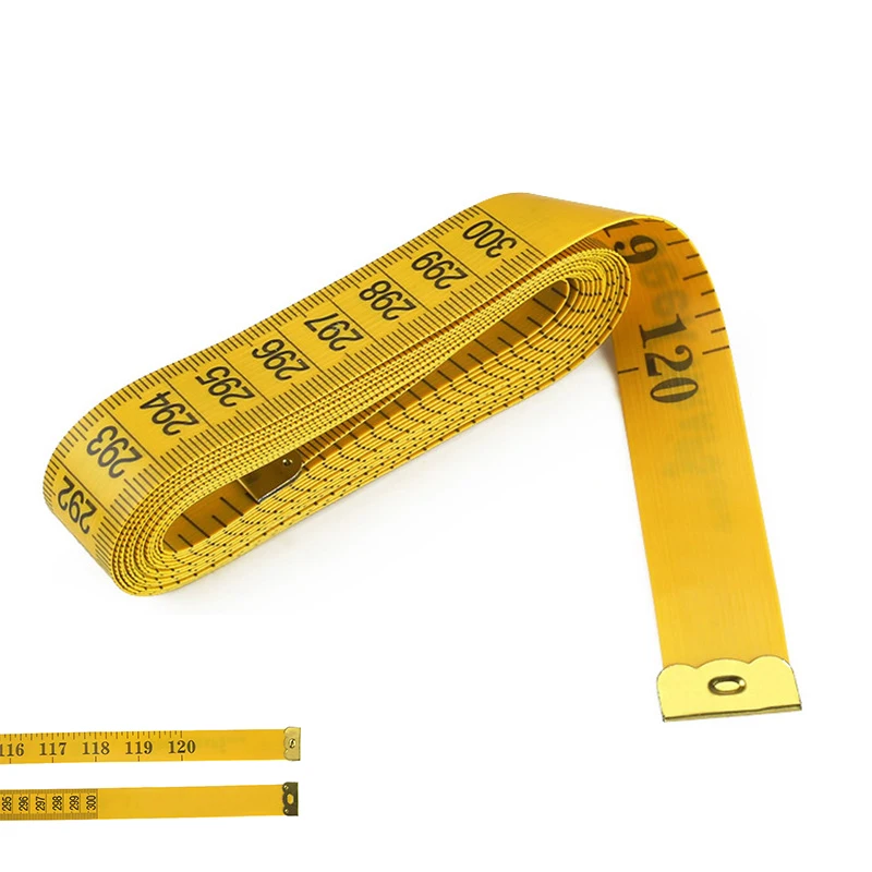 

3 Meter Durable Soft Sewing Tailor Tape Soft Flat Sewing Ruler Meter Sewing Body Measuring Tape For body