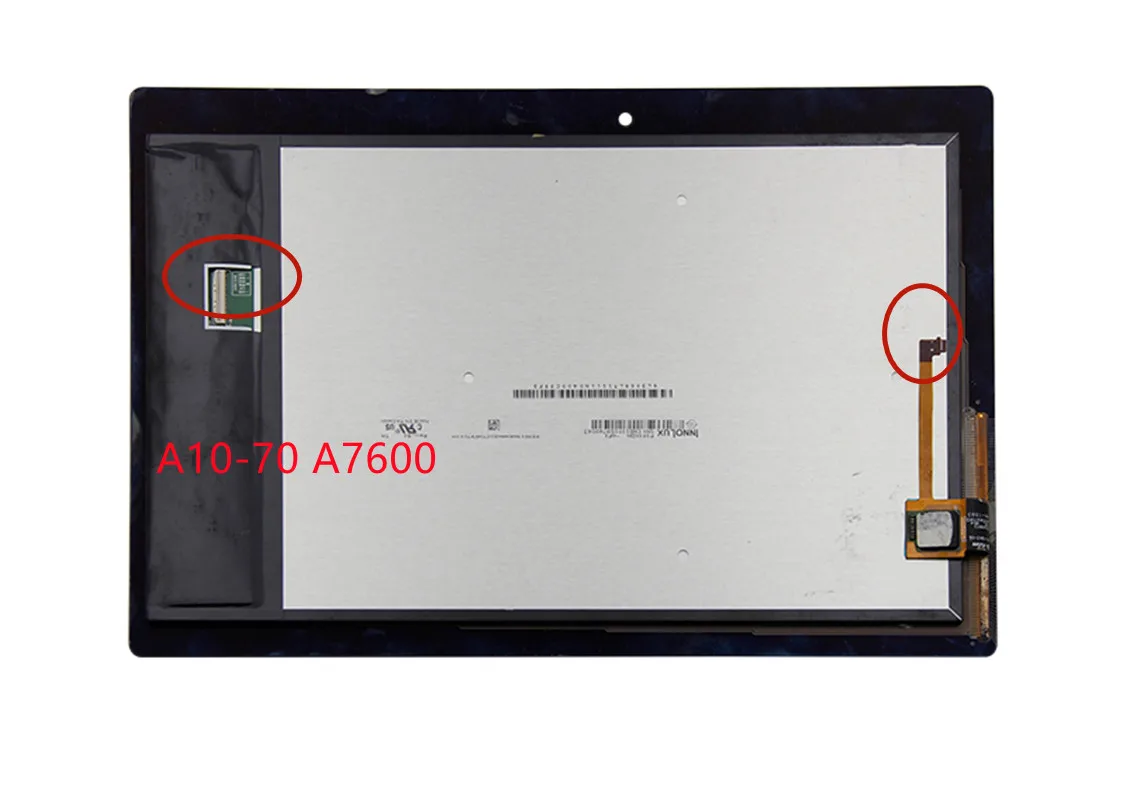 Новинка 10 1 дюйма для Lenovo A10-70 A7600 фотографический ЖК-дисплей + сенсорный экран в