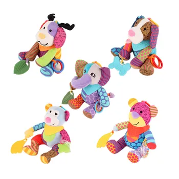 

Baby Toy Pendant Plush Fabric Bed Bell Hanging Puzzle Baby Rattles & Mobiles Car Seat Travel Hanging Toys Intelligence Develop