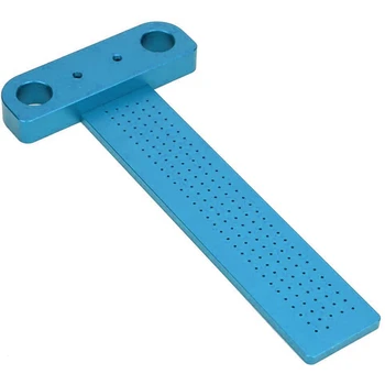 

T-Shaped Wooden Measuring Ruler Square Ruler, Woodworking Marking Tool, Aluminum Alloy Ruler Measuring Tool