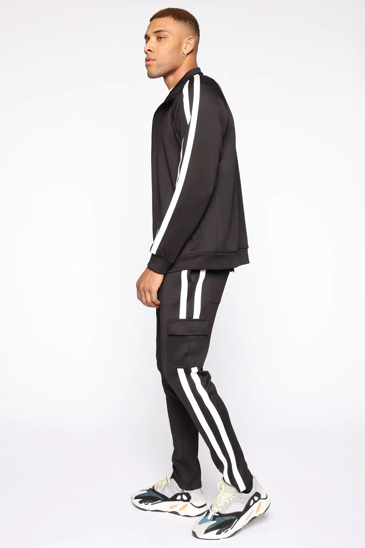 Men Tracksuits Solid Color Sportswear  