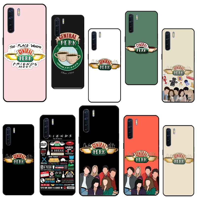 Central Perk Friends For OPPO A54 A74 A94 A53S A53 A5 A9 2020 A1K A15 A3S A5S A91 A52 A72 Reno5 Lite Phone Case oppo mobile cover