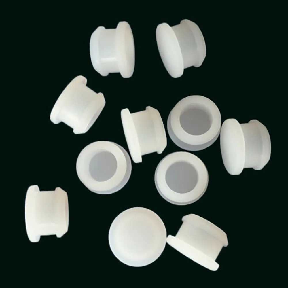Details about / Gray Snap-on Silicone Rubber Blanking End Caps Tube Inserts Plug Bung 10mm-30mm