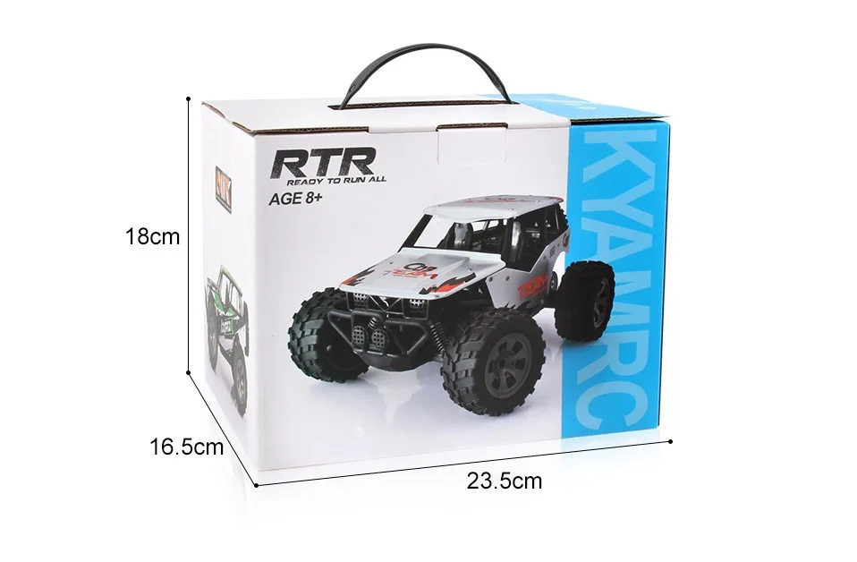 1888A 1/18 2,4 г 20 км/ч RWD Rc автомобиль пустыня для монстра внедорожник RTR 15-20 км/ч 4CH Игрушка Дети с передатчиком Новинка