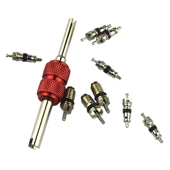 

A/C Valve Core Remover Installer Tool Kit Auto Car Accessories Repair Metal