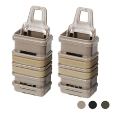 2 шт., Тактический Подсумок, портативный подсумок для хранения патронов, двойной подсумок для страйкбола, кобура для пули, держатель для патронов, сумка для охоты, стрельбы