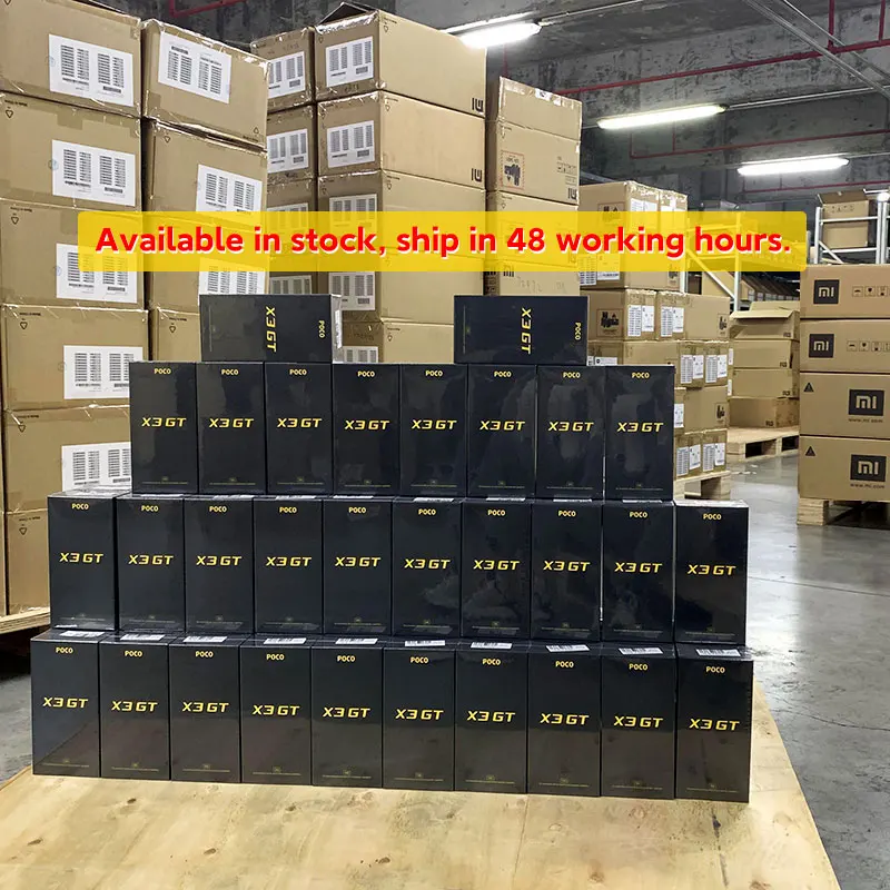 POCO X3 GT 5G 8GB 128GB/256GB NFC Global Version MTK 1100 67W 6.6'' 120Hz 5000mAh 64MP Triple Camera Smartphone