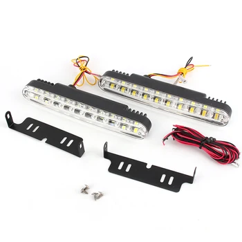 

2X 30 LED Car 12V DC Daytime Running Light DRL Driving Daylight Lamp Turn Signal Ultra-Slim Design And Super Bright LED