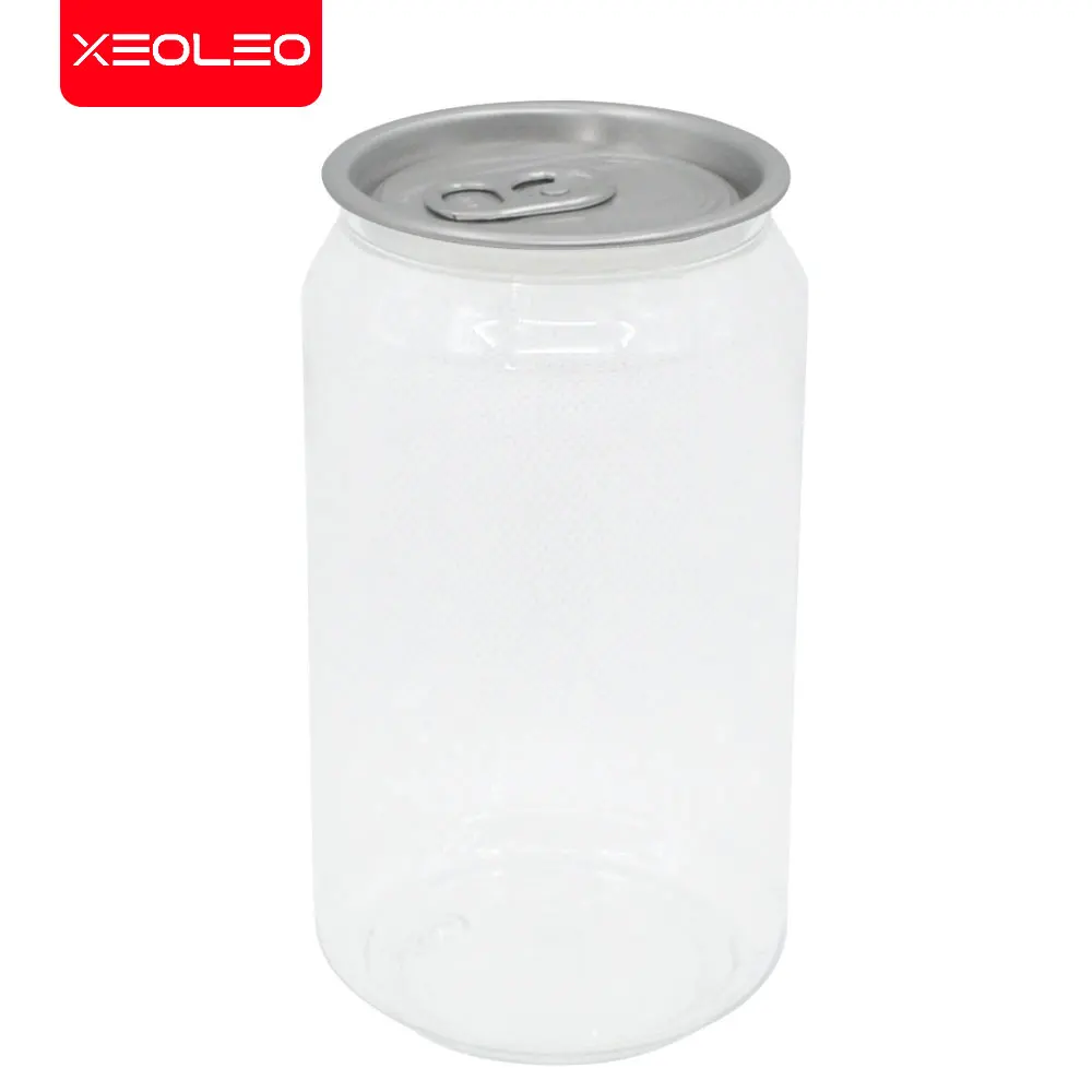 Boba tea Aluminum Bottle PET bottle 330ml for Coffee/Bubble tea/Milk tea 200pcs/carton Bubble cans with lid together
