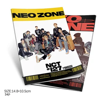 

Kpop NCT127 Photobook Fashion K-pop NCT 127 Mini Photo Album Photo Card Fans Souvenir Fans Gift Collection