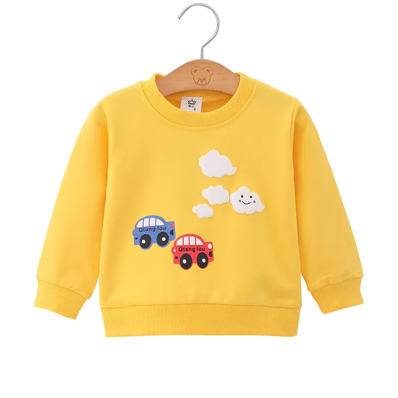 Kiddie/пуловер с принтом черной собаки; топы для детей; коллекция года; Осенняя детская повседневная толстовка с длинными рукавами; толстовки для мальчиков; толстовка для малышей - Цвет: Серый