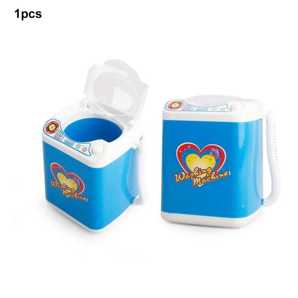  Children'S Simulation Electric Washing Machine Makeup Brush Cleaning Machine Children'S Early Educa