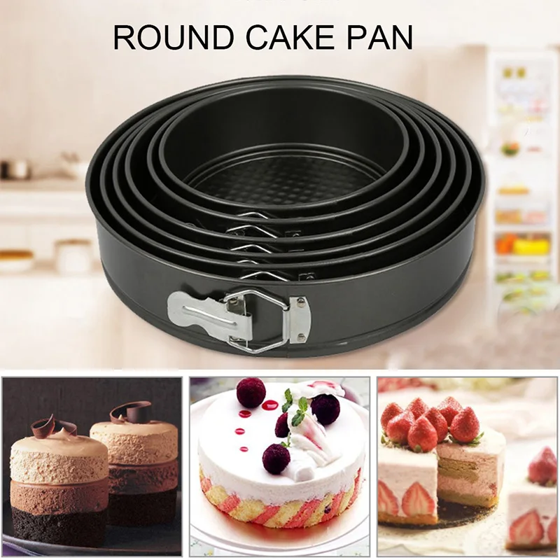 DingSheng Round Cake Springform Pan Mold with Removable Bottom for Baking Birthday Baking Cake Set