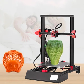 

3.5 Inch Touch Screen Desktop 3D Printer Aluminum Heated Bed Auto Feeding Auto-leveling 3D Printer EU Plug