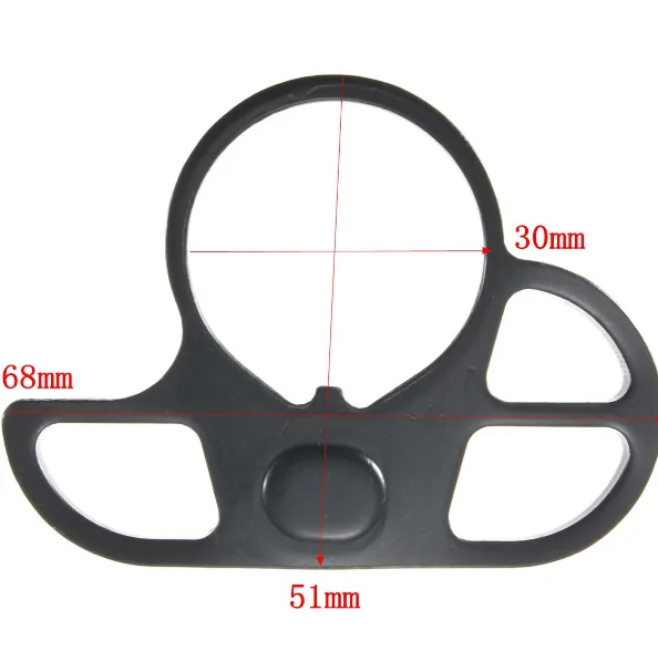 

Tactical End Plate Sling Ring Mount Adapter Quick Detachable Sling Swivel Hook Mount Rail Attachment Hunting Accessories