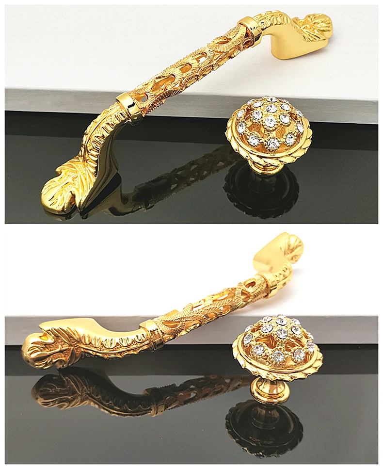 173金色镂空镶钻拉手=详情4