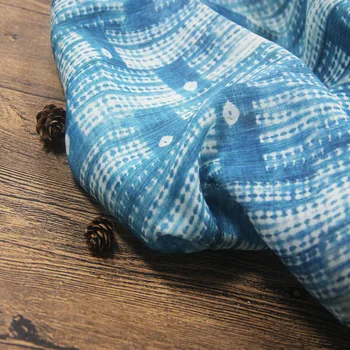 

Chinese style ethnic style ramie linen cloth spring summer robe dress